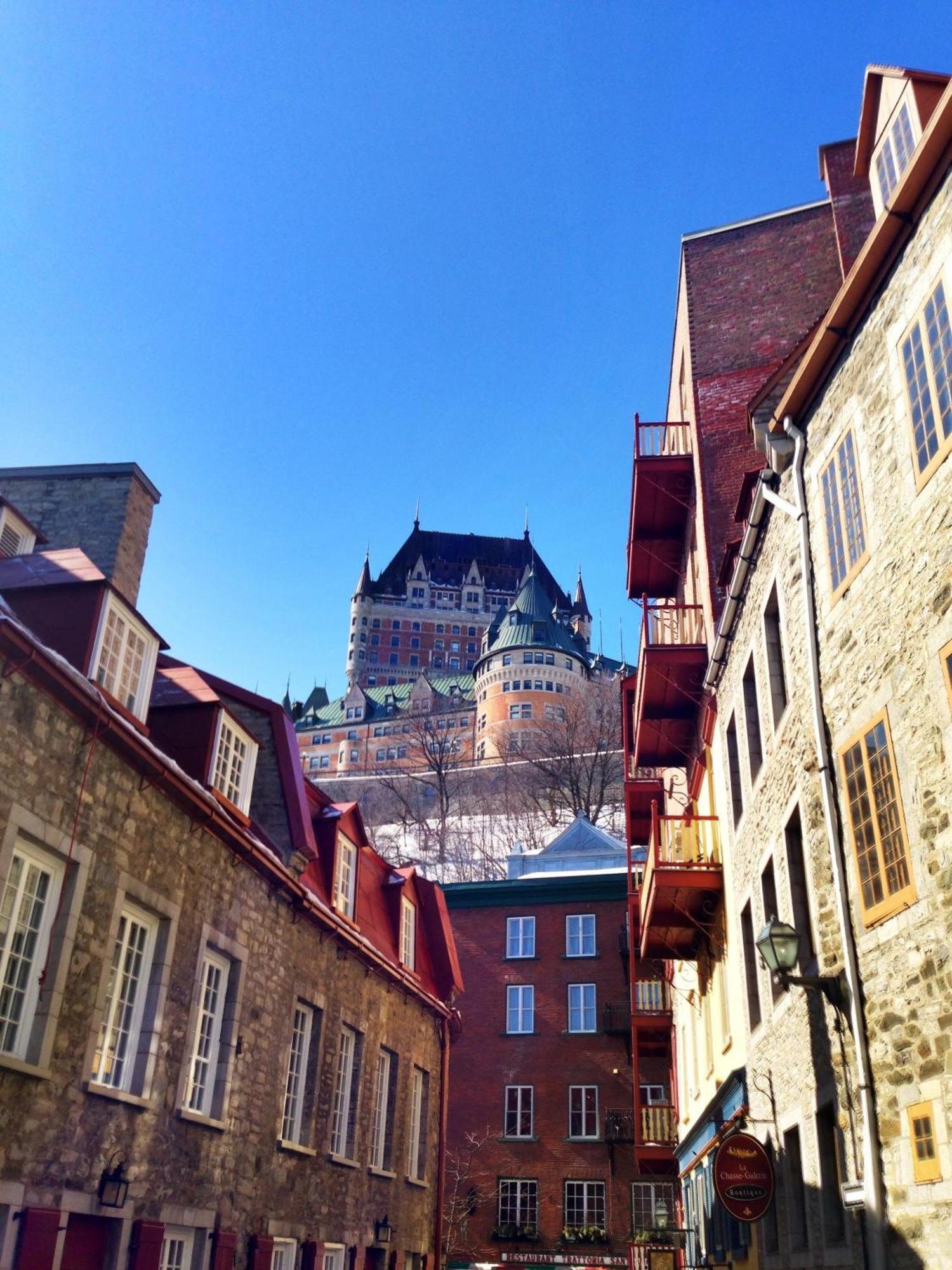 Hotel Chateau Bellevue Ciudad de Quebec Exterior foto